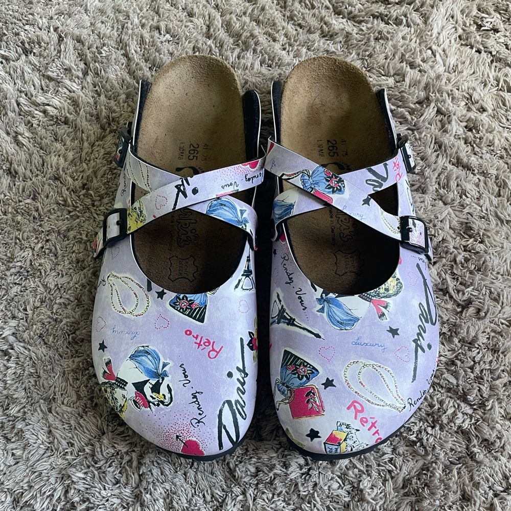 New Purple Birkenstocks